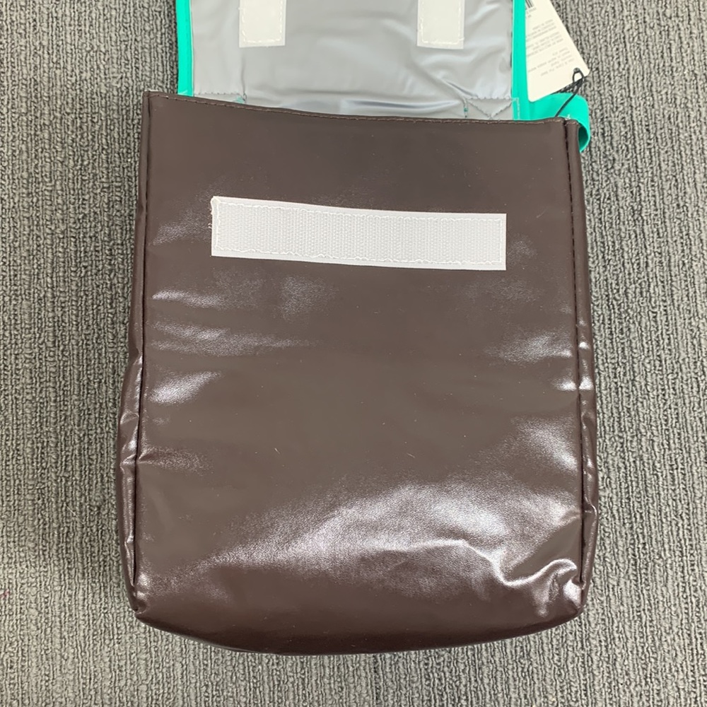 Wink Lunch Bag Dark Brown Green Explicit Content Insulated Wild Eye Designs NWT - Picture 12 of 13